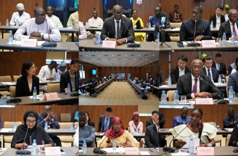 圖為交流會(huì)現(xiàn)場。中國駐塞內(nèi)加爾大使館供圖