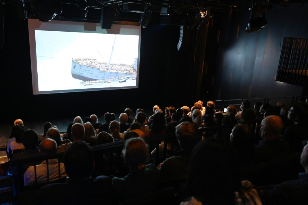 電影招待會(huì)現(xiàn)場(chǎng)。中國(guó)駐挪威大使館供圖