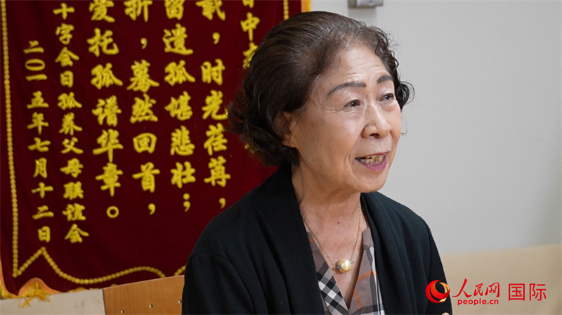 池田澄江接受人民網(wǎng)采訪。人民網(wǎng) 許可攝