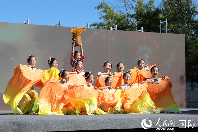 3、華盛頓中國(guó)文化節(jié)進(jìn)行了豐富多彩的文藝演出。 人民網(wǎng)記者 李志偉攝