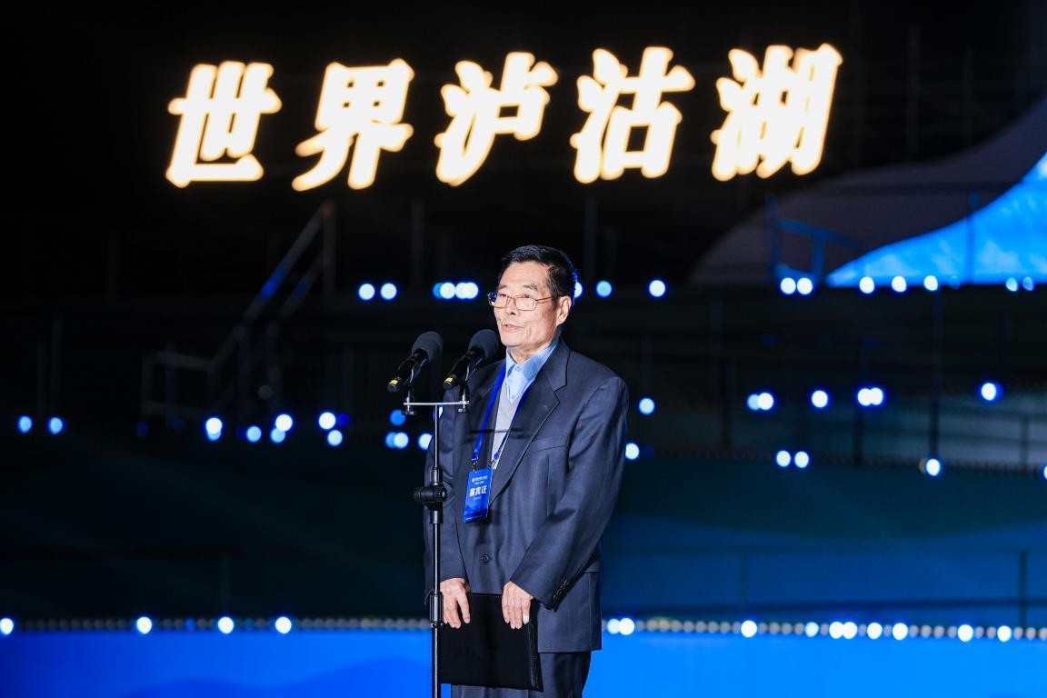 劉占鋒在活動現(xiàn)場。