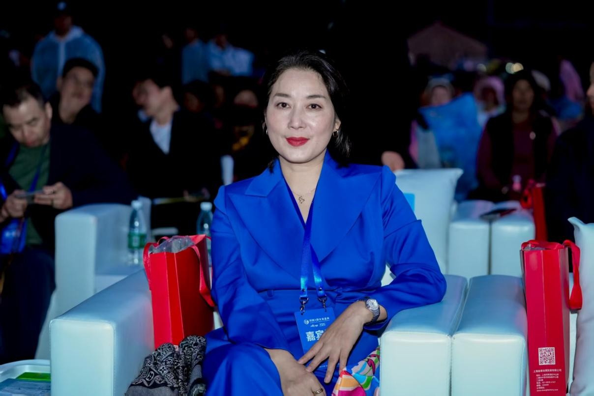 蔡浙飛在活動現(xiàn)場。