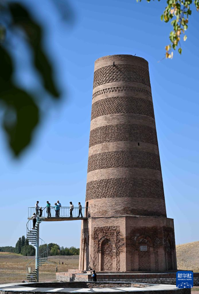 這是9月20日在吉爾吉斯斯坦楚河州拍攝的布拉納塔。新華社記者 李任滋 攝