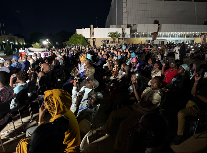 無人機表演現(xiàn)場。主辦方供圖