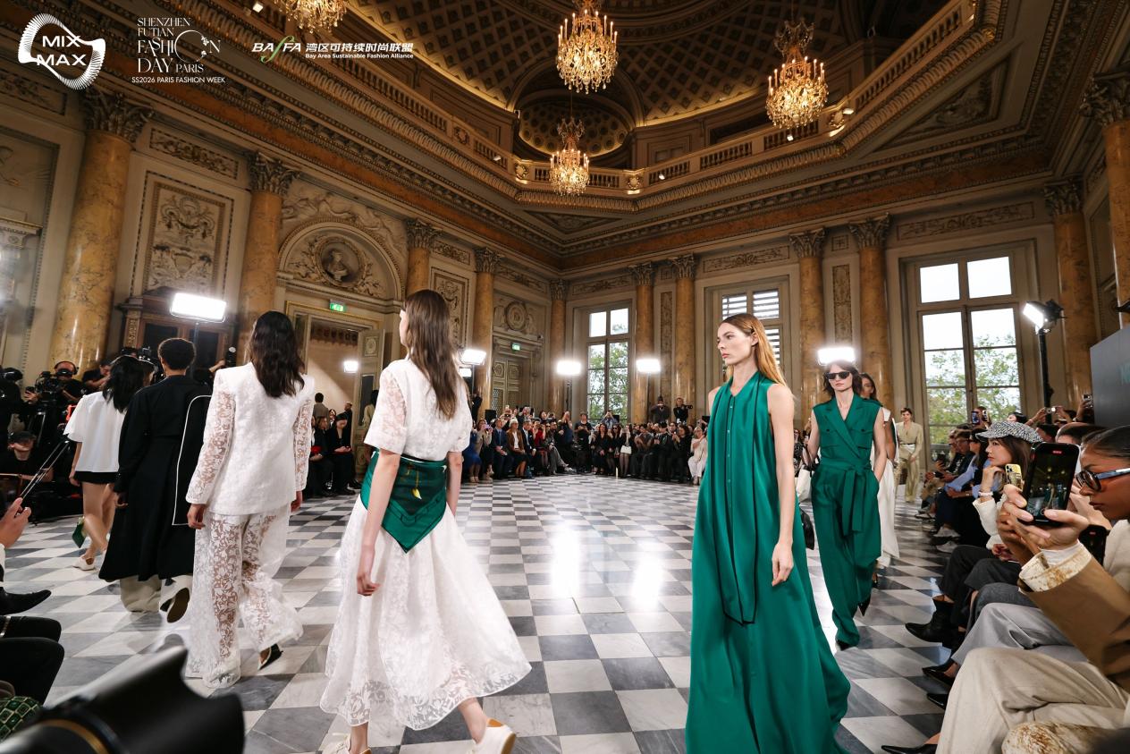 “2026春夏巴黎時裝周——深圳福田時尚日”現(xiàn)場。主辦方供圖