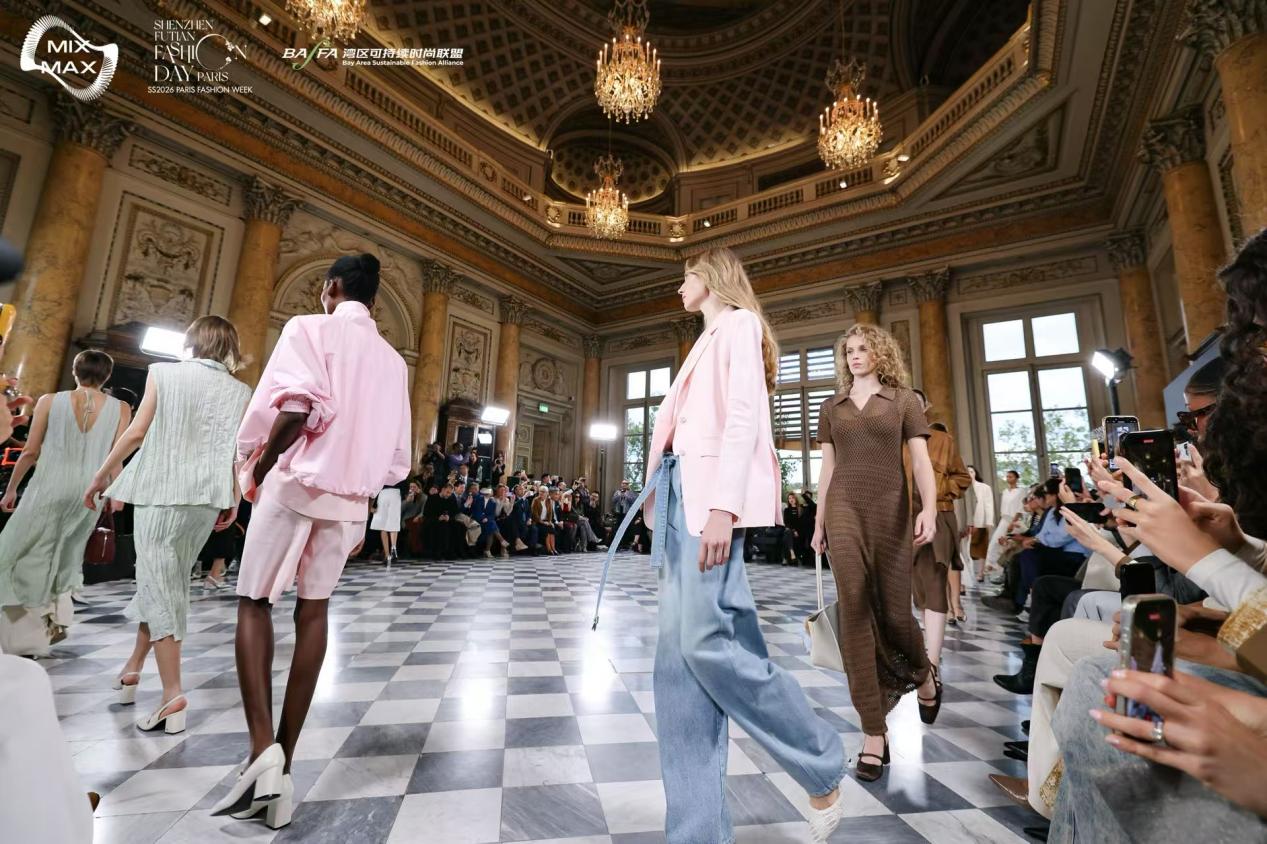 “2026春夏巴黎時裝周——深圳福田時尚日”現(xiàn)場。主辦方供圖