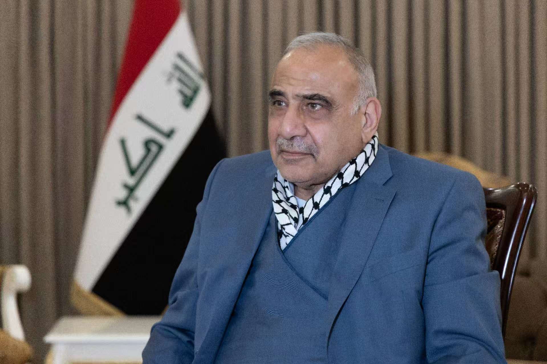 伊拉克前總理阿卜杜勒-邁赫迪。受訪者供圖