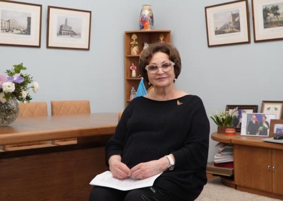 俄羅斯婦女聯(lián)盟總裁葉卡捷琳娜?拉霍娃。視頻截圖