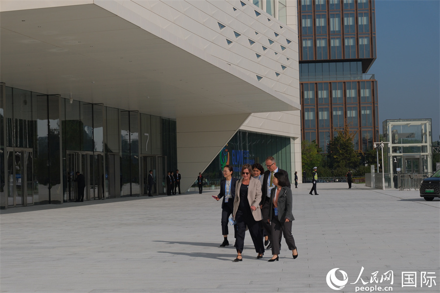 全球婦女峰會現(xiàn)場。人民網(wǎng)記者 宋美琪攝