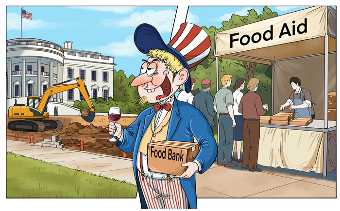 漫畫作者：譚希光（人民網(wǎng)版權(quán)圖片，未經(jīng)授權(quán)請(qǐng)勿轉(zhuǎn)載）