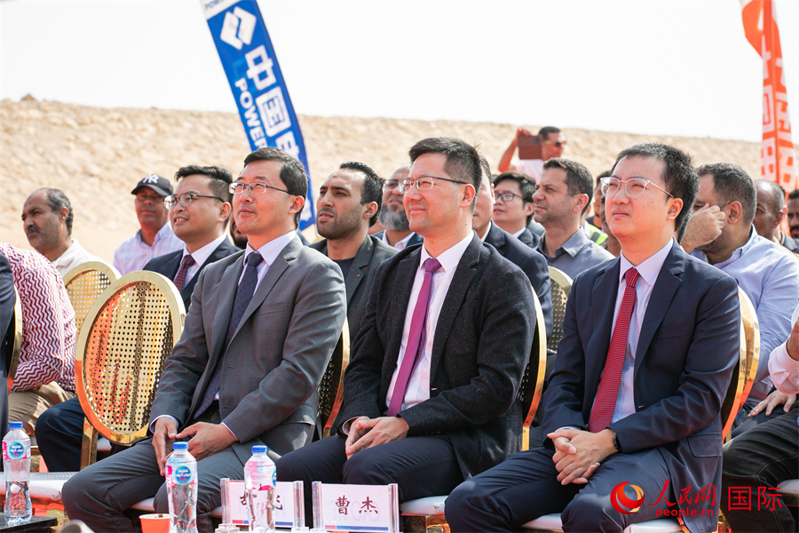 圖為開工儀式現(xiàn)場。人民網(wǎng)記者 薛丹攝