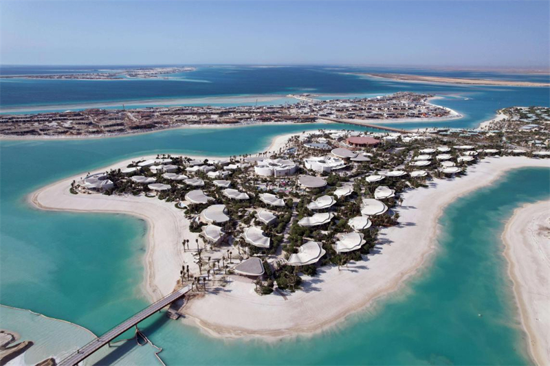 紅海旅游項目無人機(jī)照片。山東電建三公司供圖