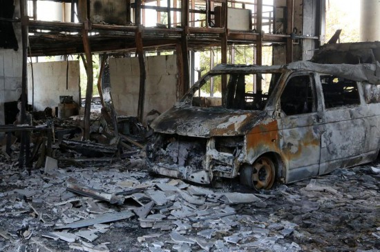   這是6月19日在德黑蘭拍攝的伊朗伊斯蘭共和國(guó)廣播電視臺(tái)大樓被襲后的場(chǎng)景。新華社發(fā)