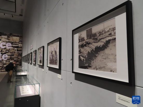 這是9月2日在上海淞滬抗戰(zhàn)紀念館拍攝的抗戰(zhàn)照片。新華社記者 許曉青 攝